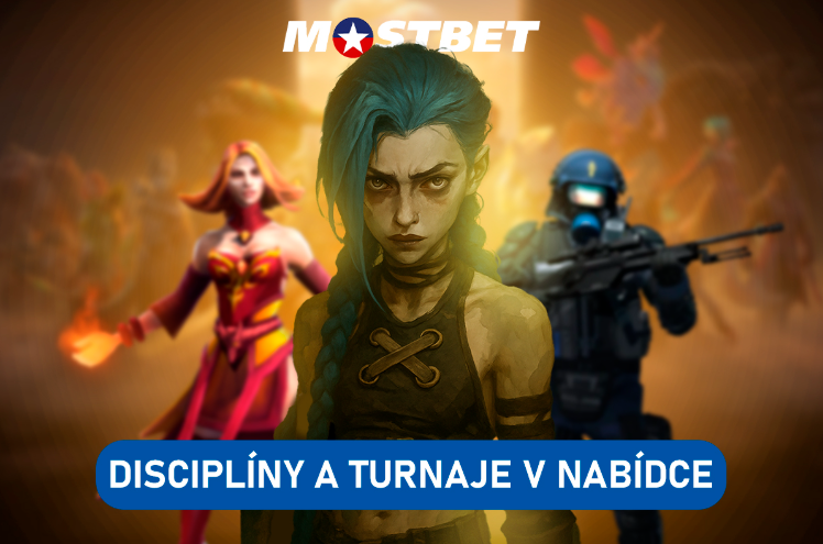 Disciplíny a turnaje v nabídce
